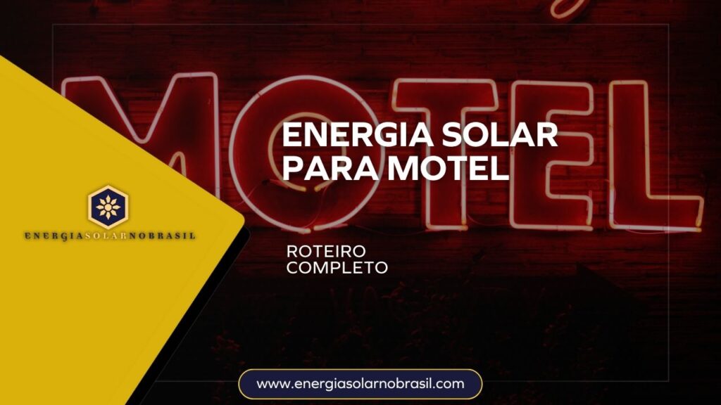 Energia Solar para Motel